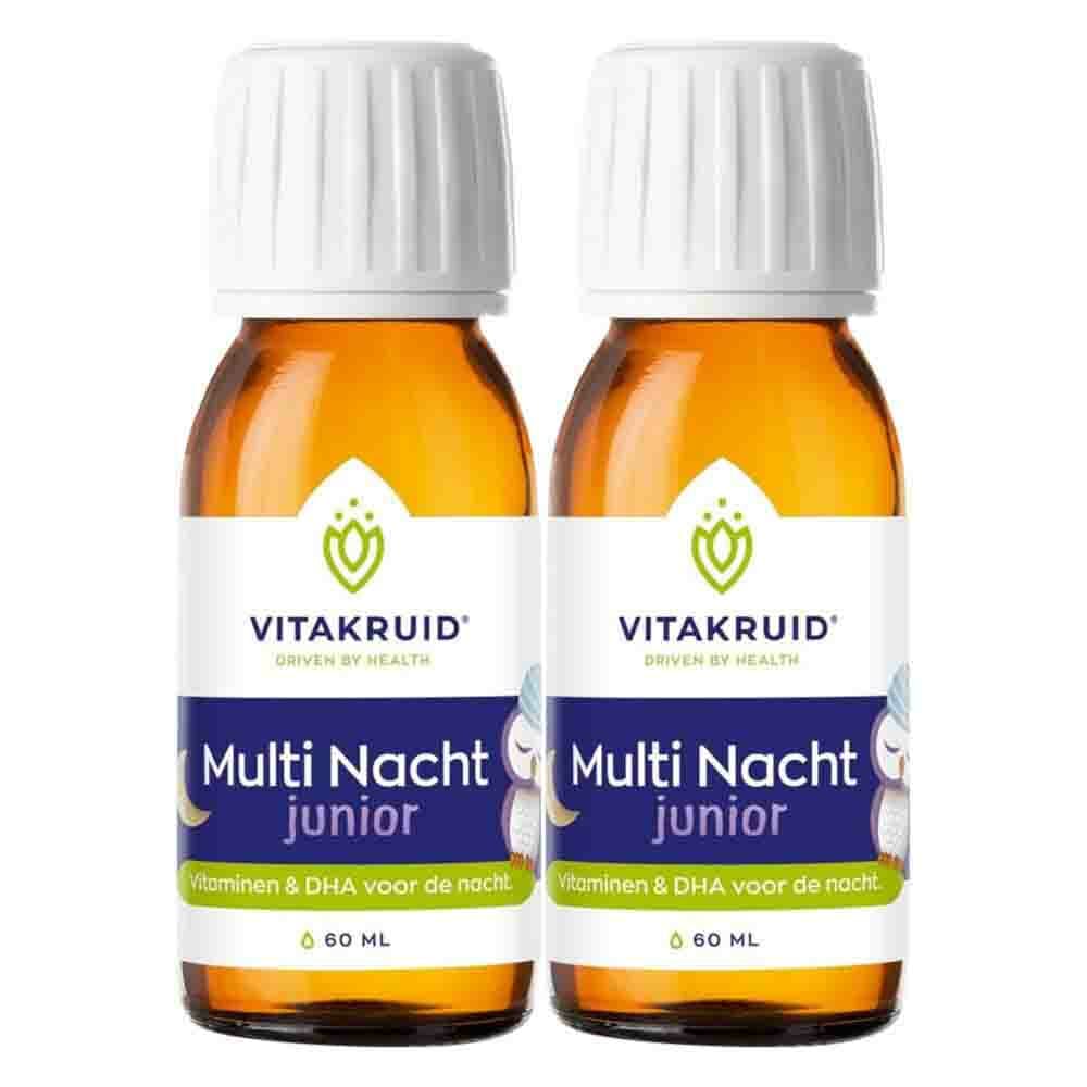 Gratis Verzending: 2x Vitakruid Multi Nacht Junior 60 ml
