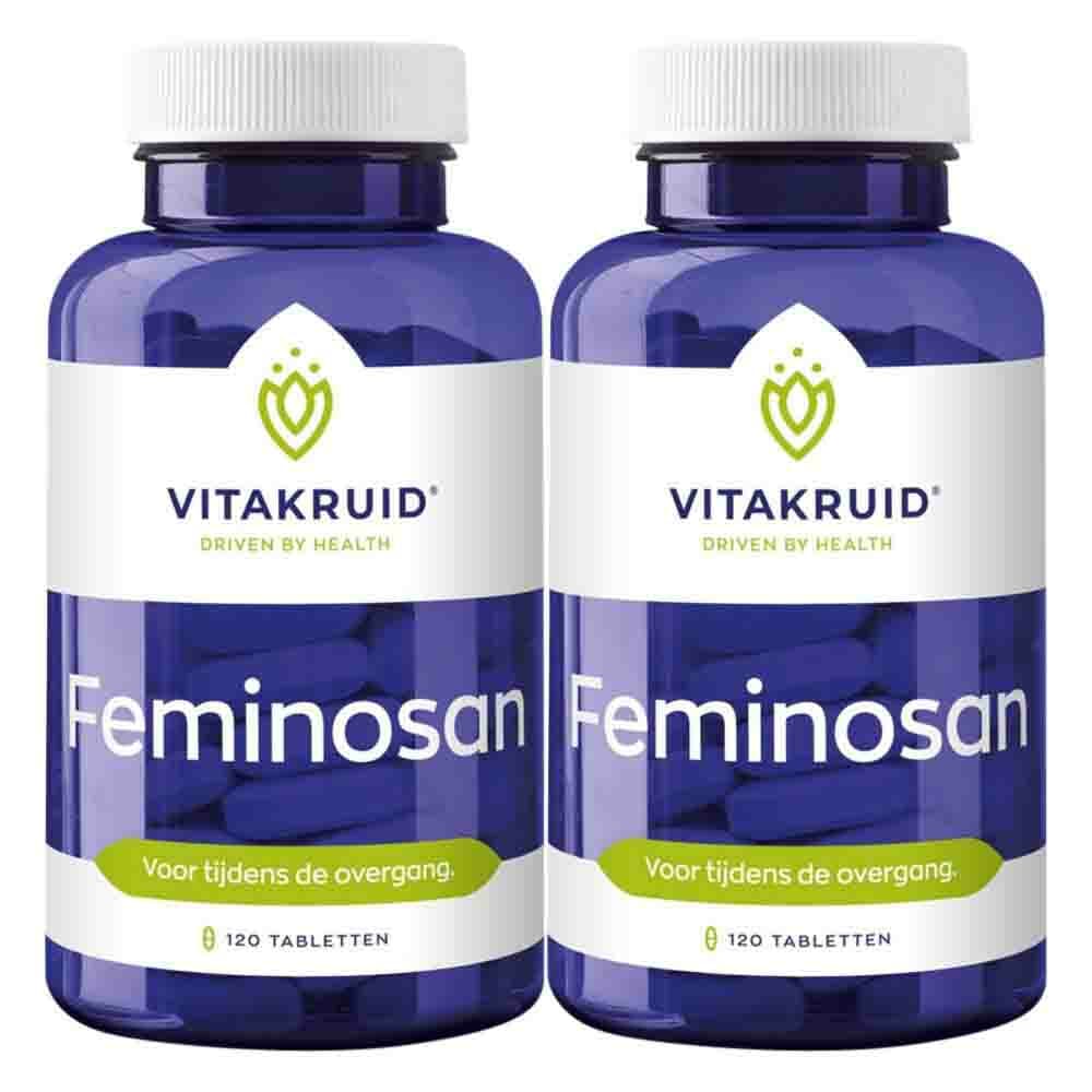 Gratis Verzending: 2x Vitakruid Feminosan 120 tabletten