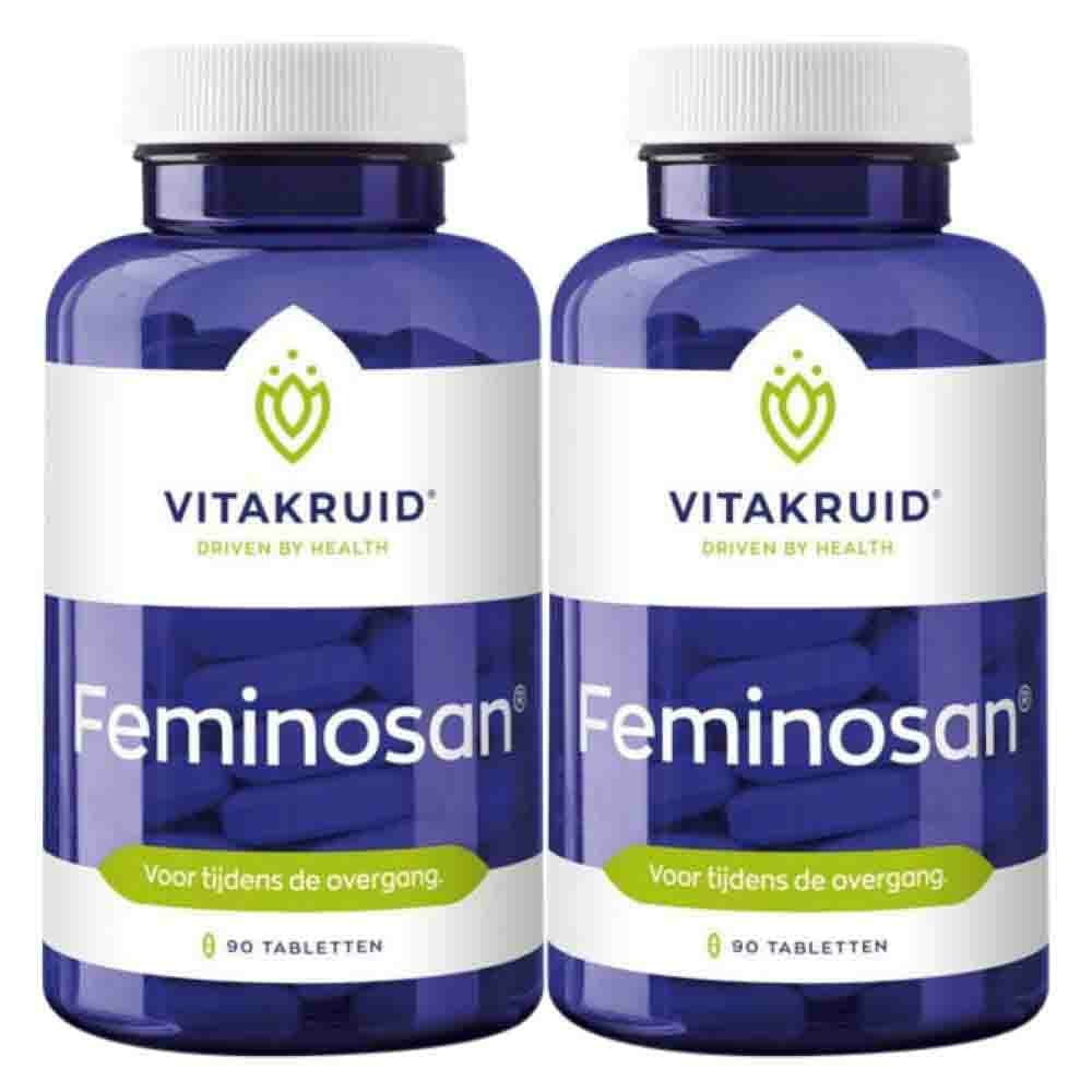 Gratis Verzending: 2x Vitakruid Feminosan 90 tabletten