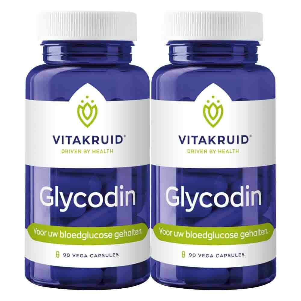 Gratis Verzending: 2x Vitakruid Glycodin 90 vegancapsules