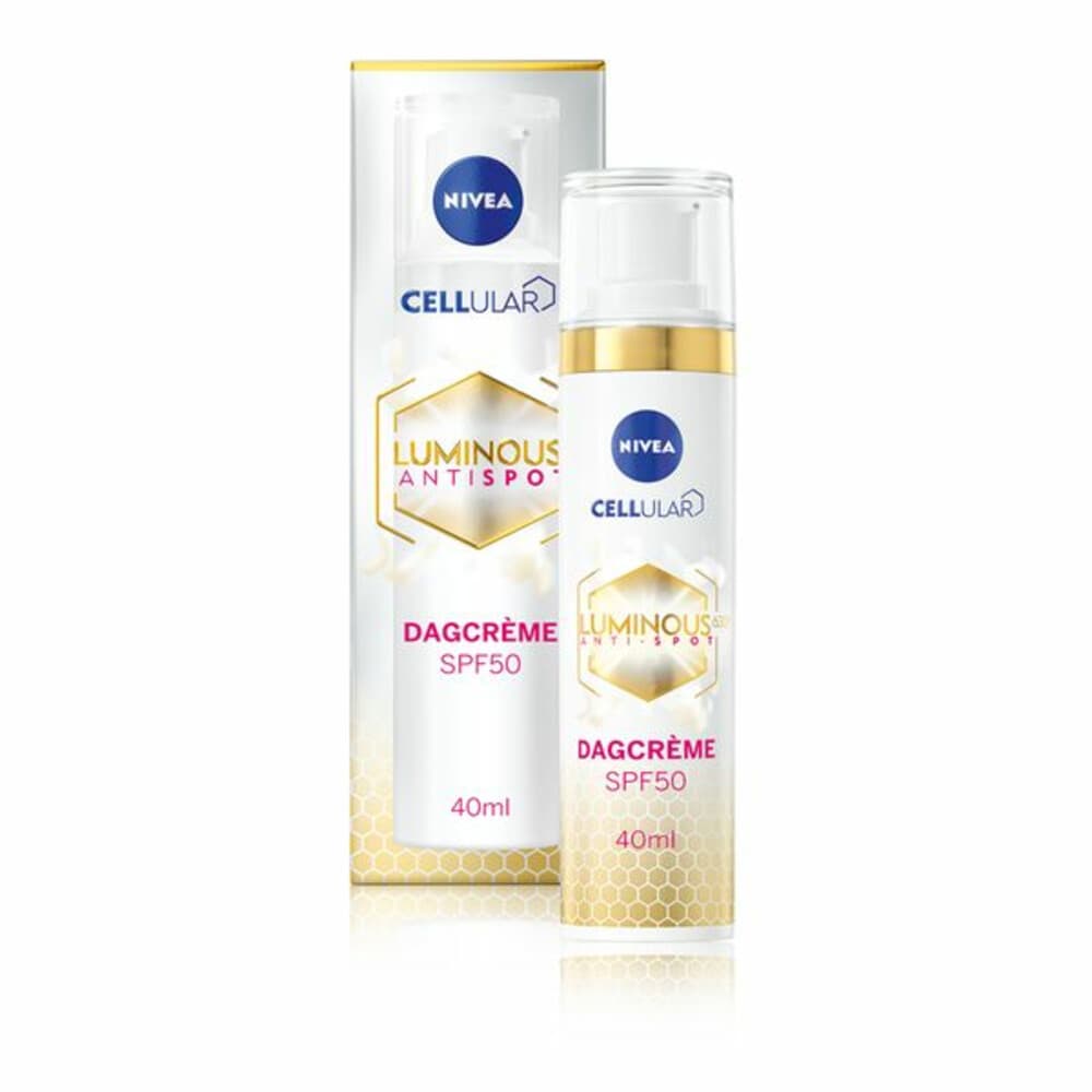 1+1 gratis: NIVEA Cellular Luminous Anti-Pigment Dagcrème SPF50 40 ml