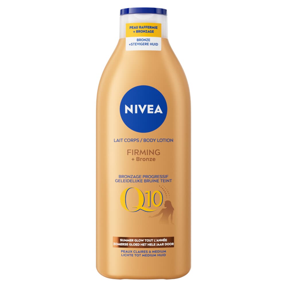 3x NIVEA Q10 Firming en Bronze Bodylotion 400 ml