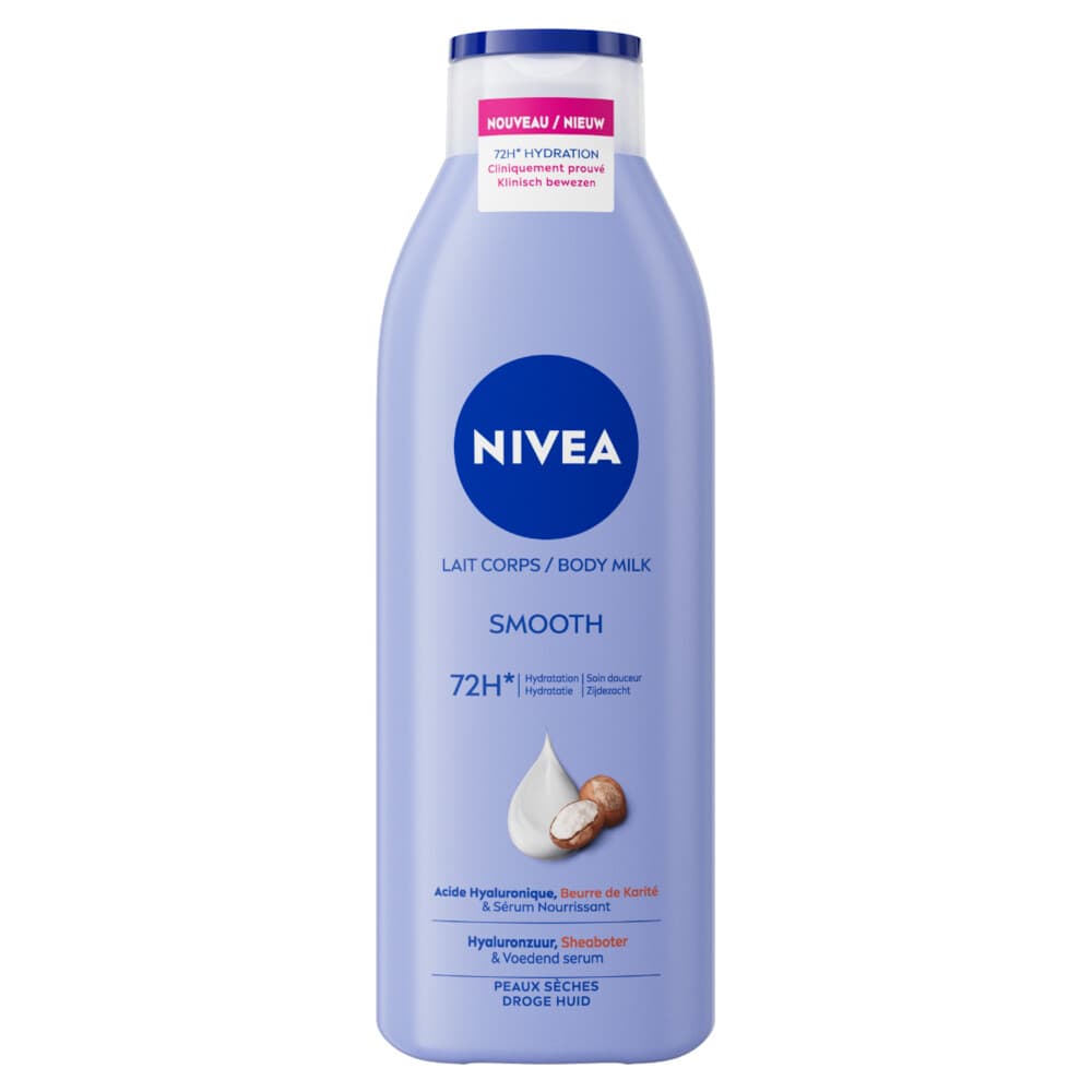1+1 gratis: NIVEA Bodymilk Zijdezacht 250 ml