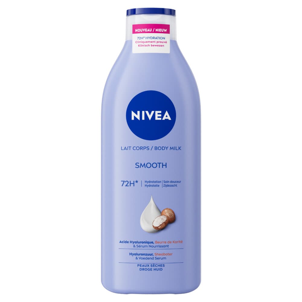 6x NIVEA Zijdezachte Body Milk 400 ml