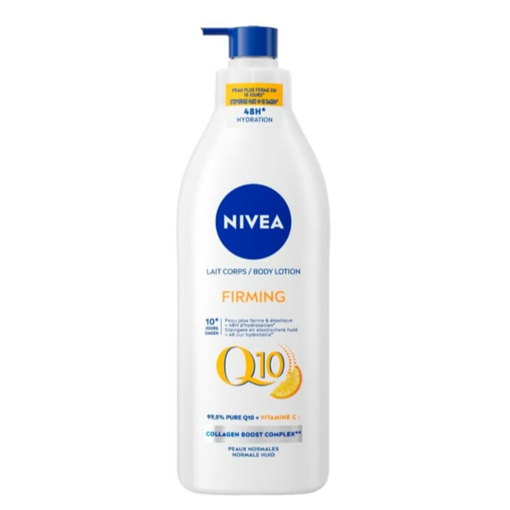 1+1 gratis: NIVEA Bodylotion met Pomp Verstevigend Q10 400 ml