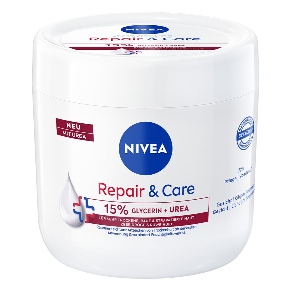 1+1 gratis: NIVEA Repair&Care Bodycrème Urea 400 ml