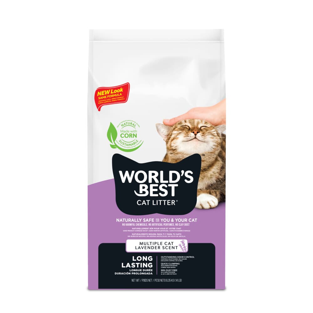 World's Best Cat Litter Kattenbakvulling Lavender 6,35 kg