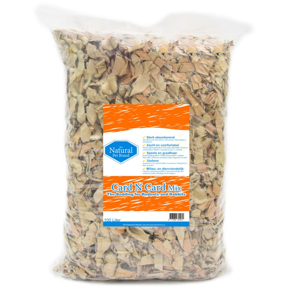 The Natural Pet Brand Card N Card Mix 100 liter