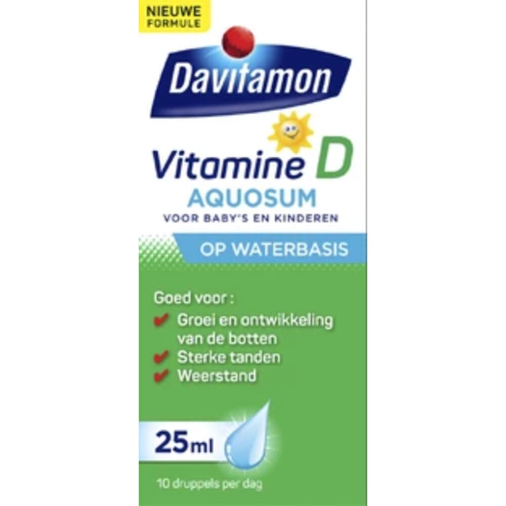 Gratis Verzending: Davitamon Vitamine D Aquosum 25 ml