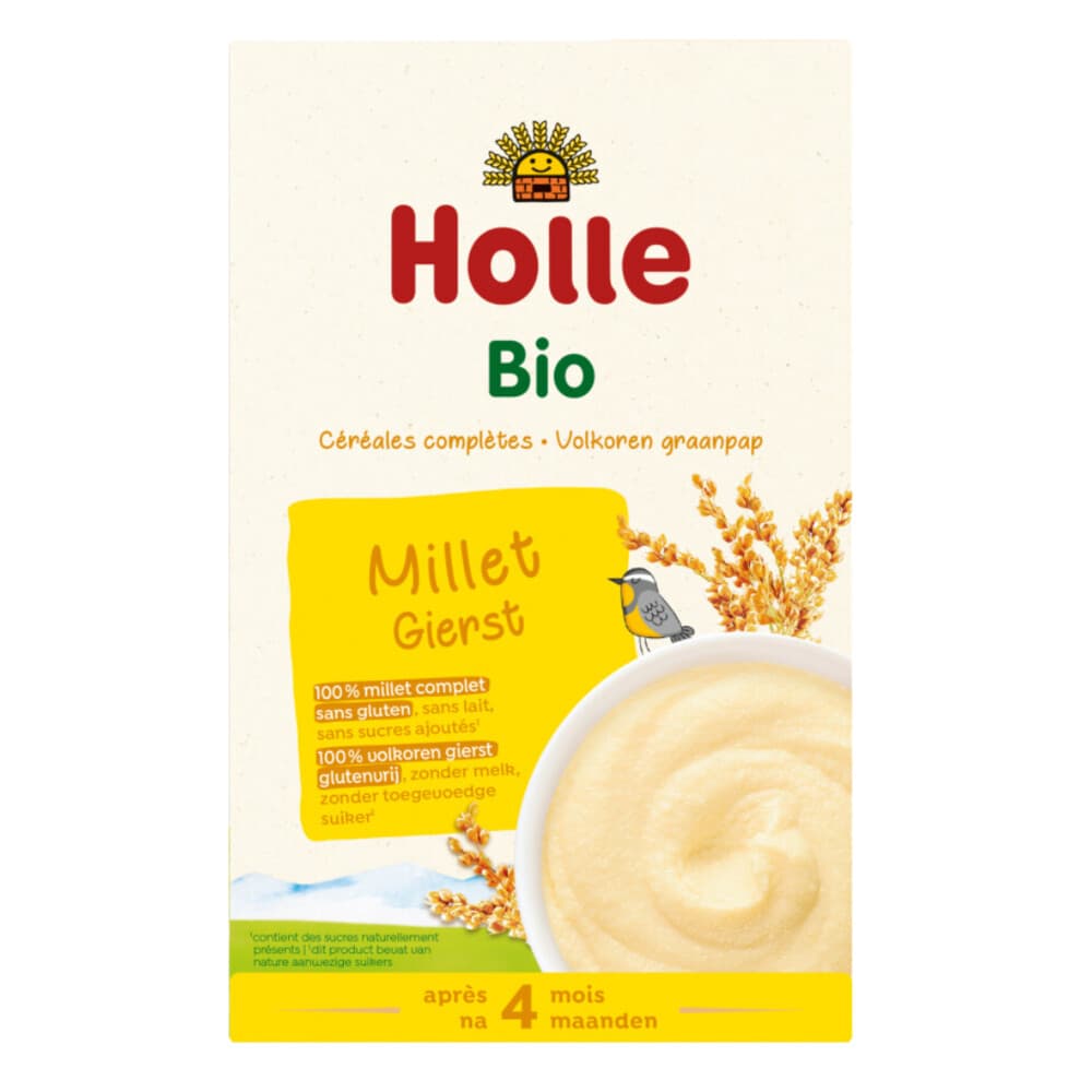 Holle Bio Volkoren Graanpap Gierst 250 gr