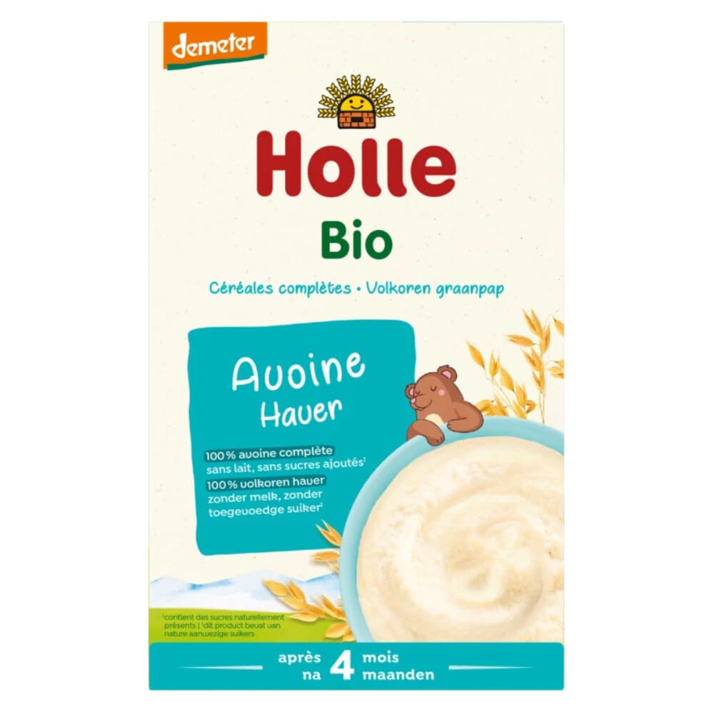 Holle Bio Volkoren Graanpap Haver 250 gr