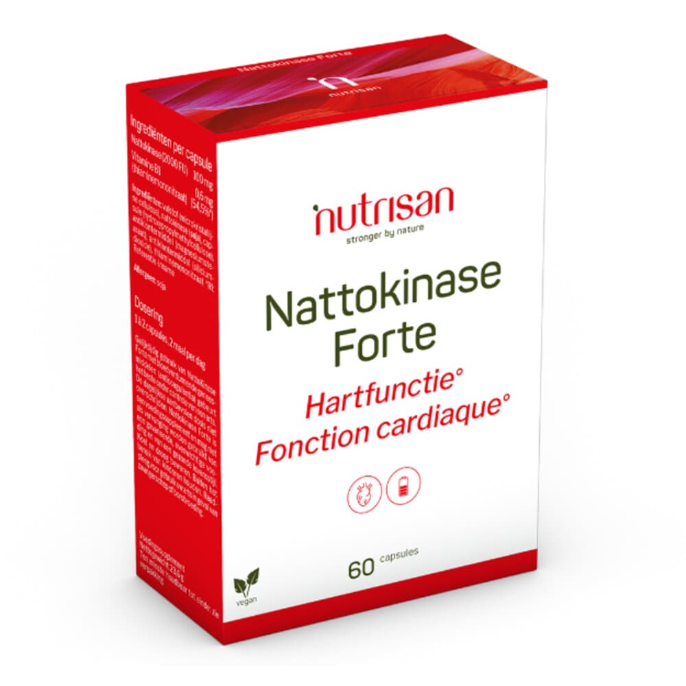 Gratis Verzending: Nutrisan Nattokinase Forte 60 capsules