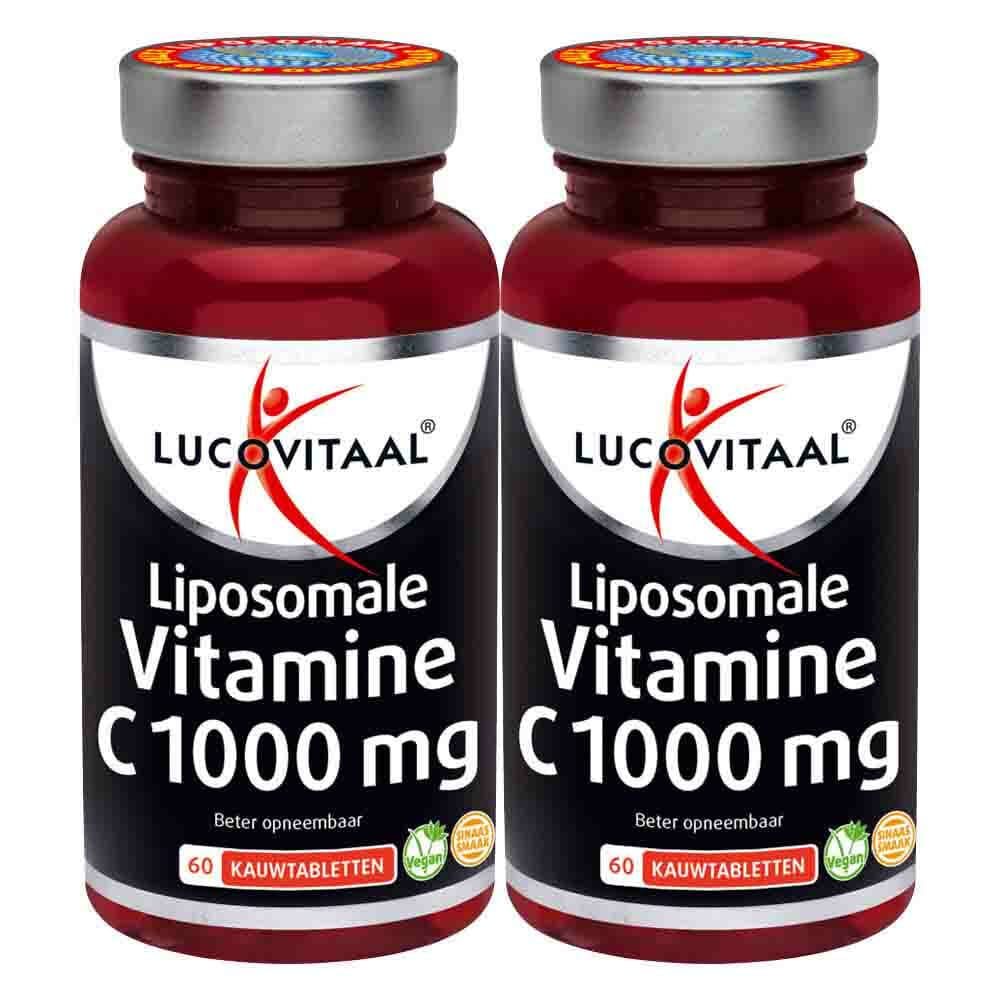 Gratis Verzending: 2x Lucovitaal Vitamine C1000 mg Liposomaal 60 tabletten