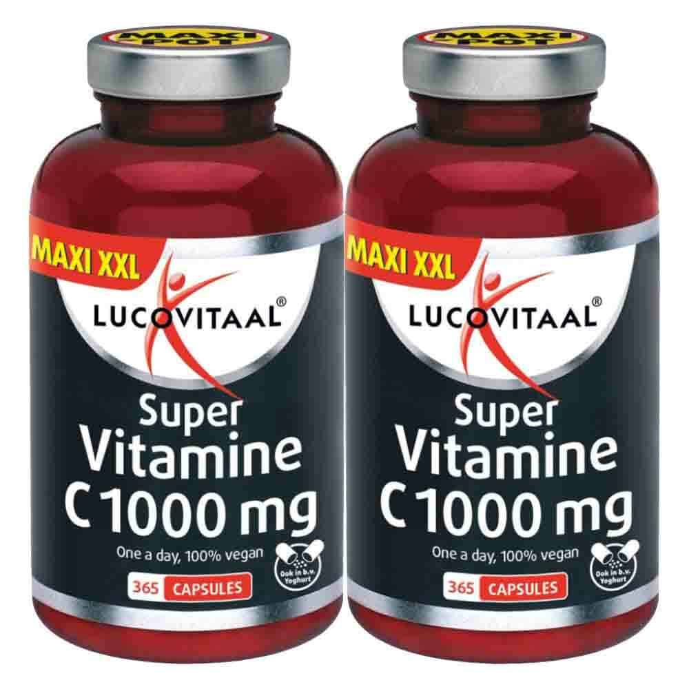 Gratis Verzending: 2x Lucovitaal Vitamine C1000 Vegan 365 capsules