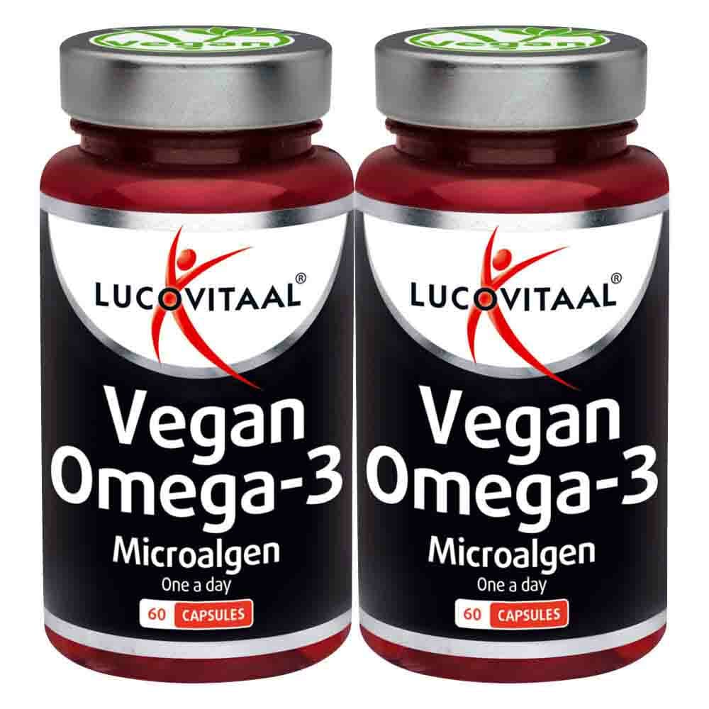 Gratis Verzending: 2x Lucovitaal Vegan Omega-3 Microalgen 60 capsules