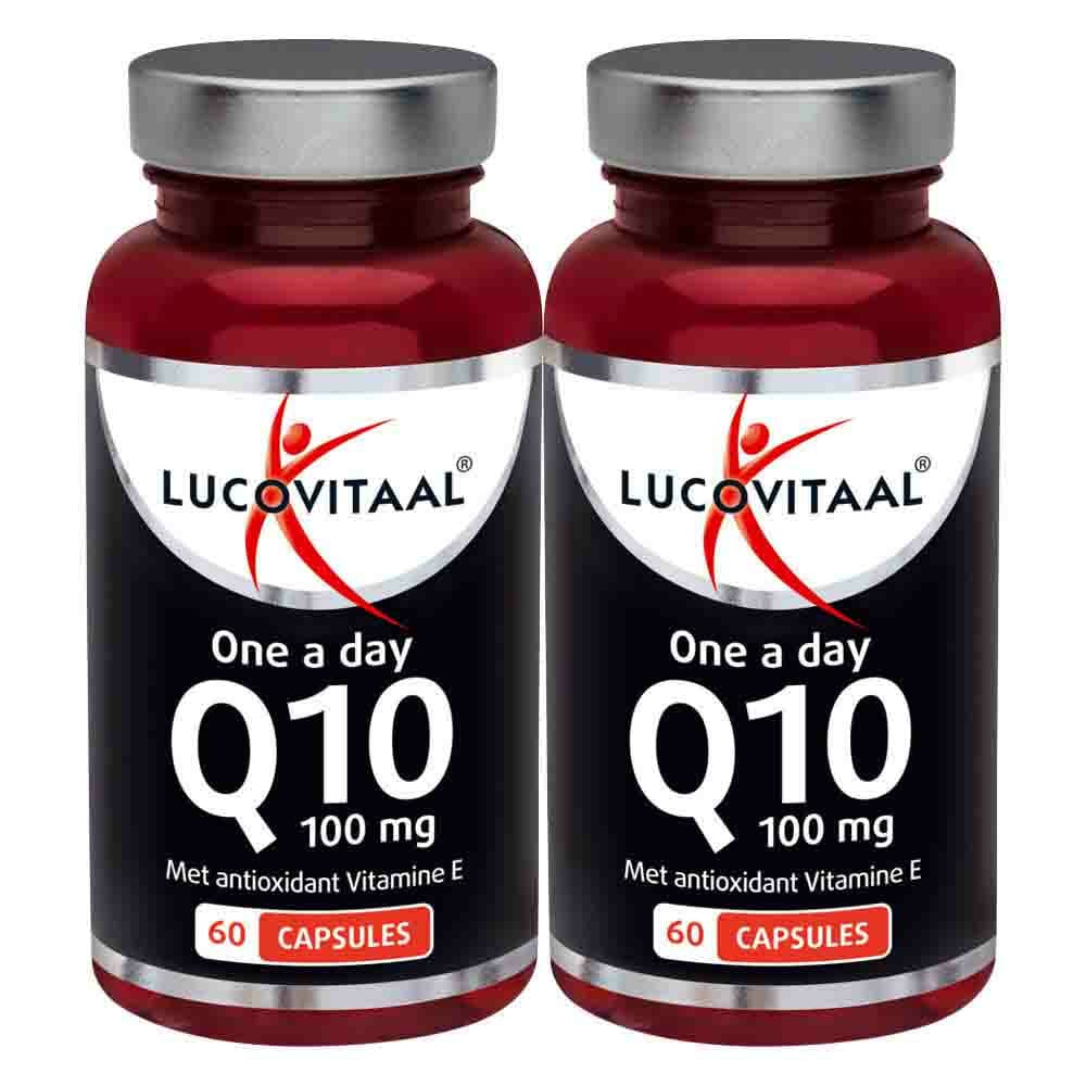 Gratis Verzending: 2x Lucovitaal Q10 100 mg 60 capsules