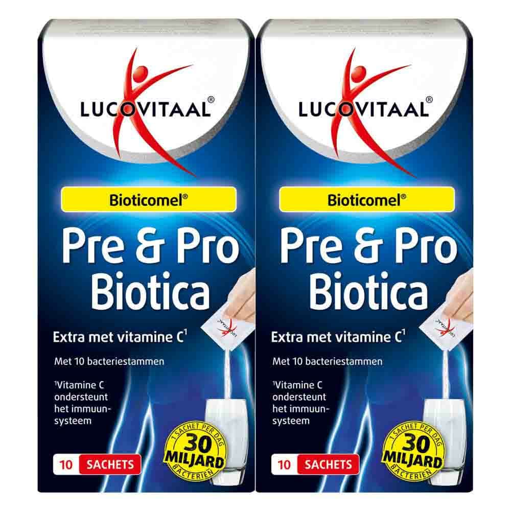 Gratis Verzending: 2x Lucovitaal Pre&Probiotica 10 sachets