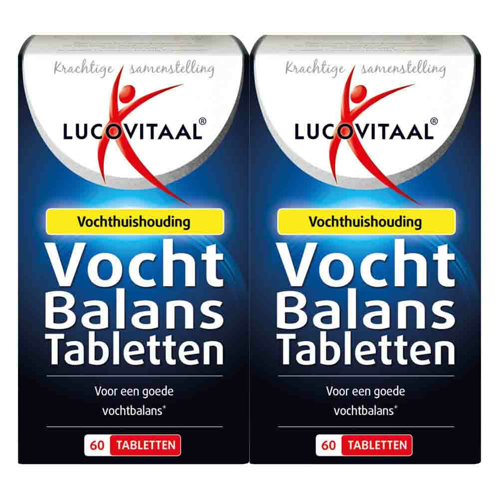 Gratis Verzending: 2x Lucovitaal Vochtbalans 60 tabletten