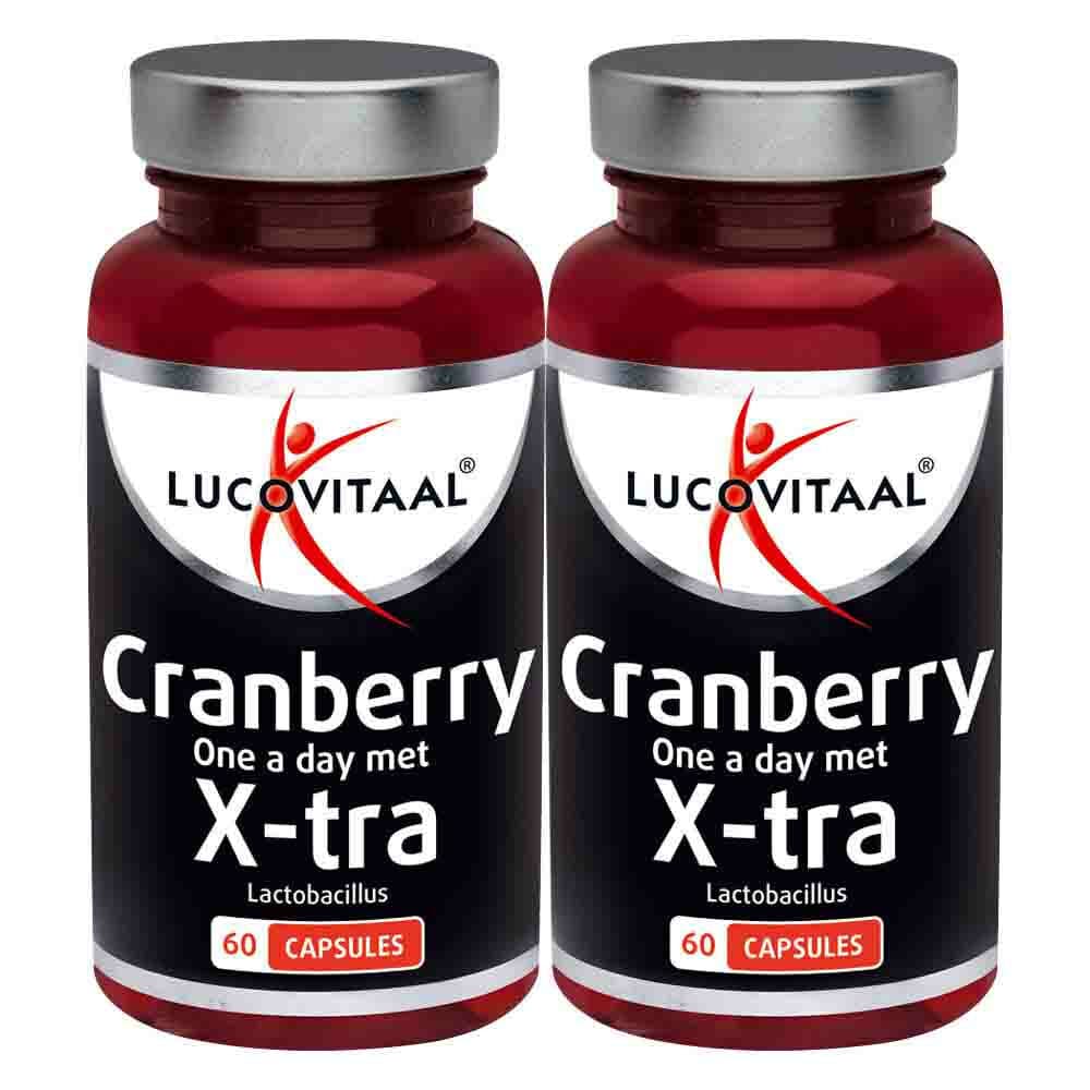 Gratis Verzending: 2x Lucovitaal Cranberry X-tra 60 capsules
