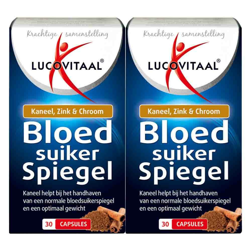 Gratis Verzending: 2x Lucovitaal Bloedsuikerspiegel 30 capsules