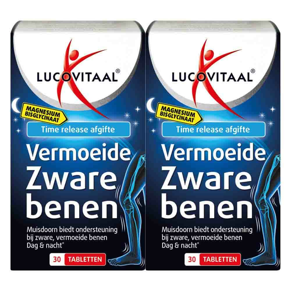 Gratis Verzending: 2x Lucovitaal Magnesium Vermoeide Zware Benen 30 tabletten