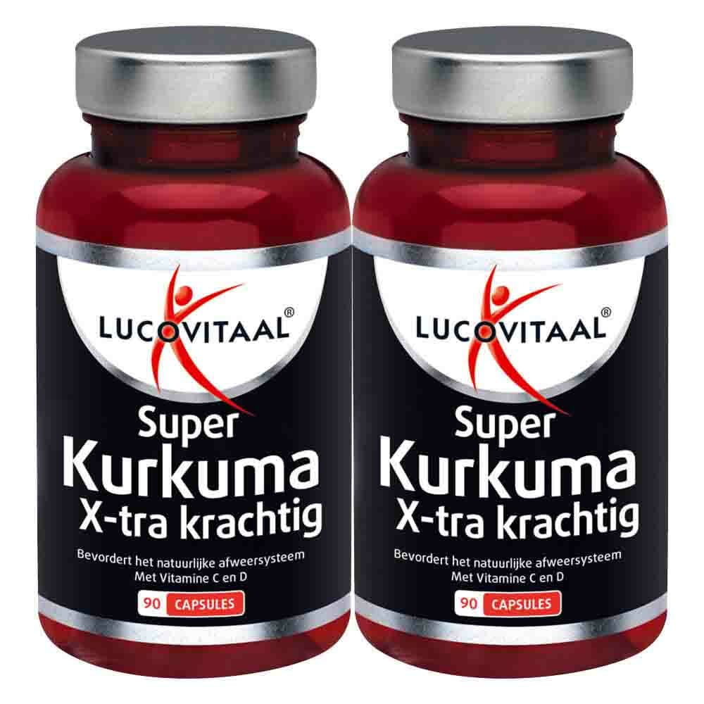 Gratis Verzending: 2x Lucovitaal Super Kurkuma X-tra Krachtig 90 capsules