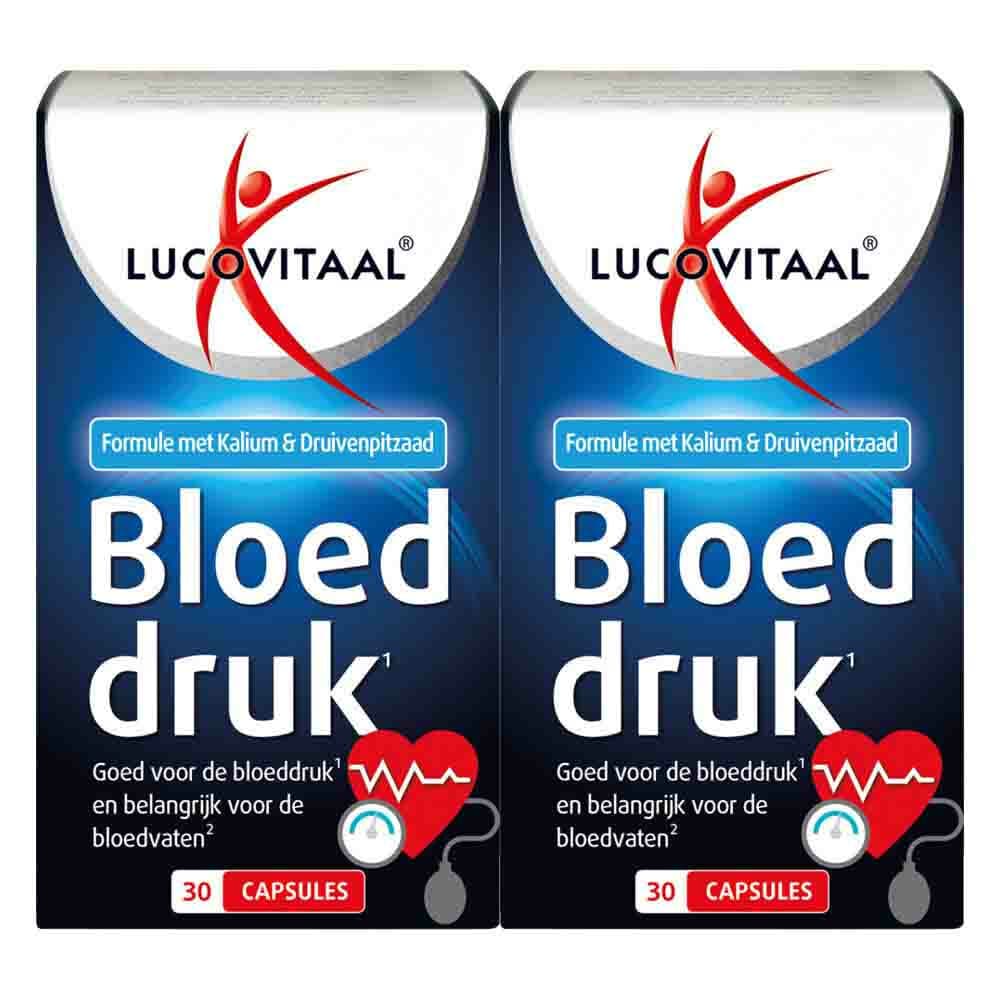 Gratis Verzending: 2x Lucovitaal Bloeddruk 30 capsules