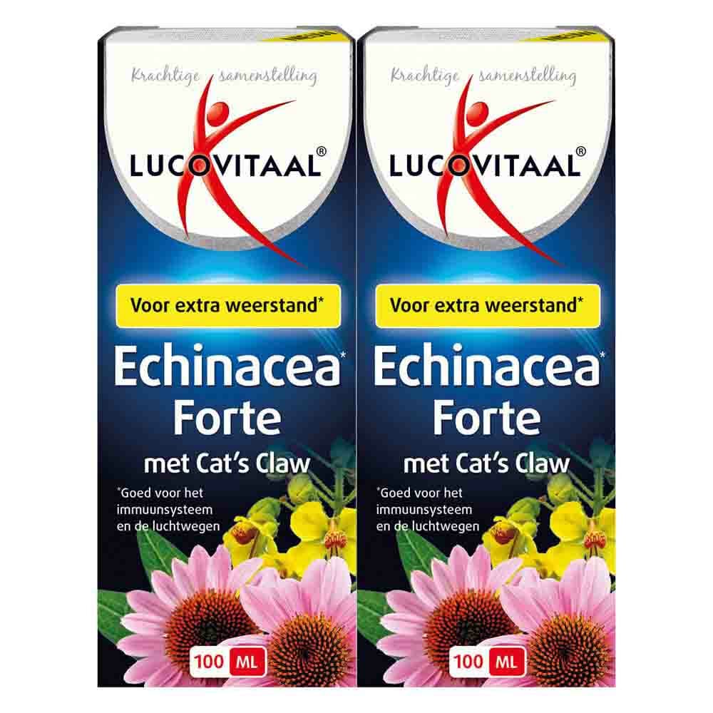 Gratis Verzending: 2x Lucovitaal Echinacea Forte met Cat's Claw 100 ml