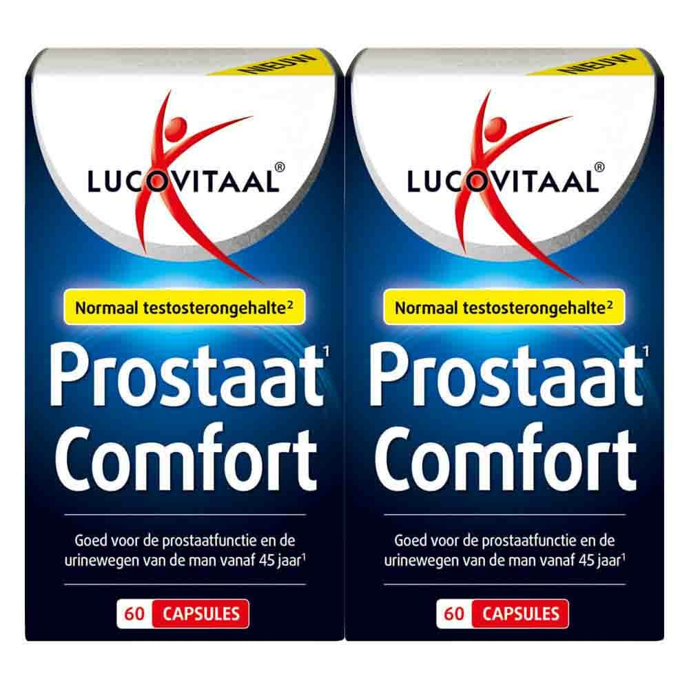 Gratis Verzending: 2x Lucovitaal Prostaat Comfort 60 capsules
