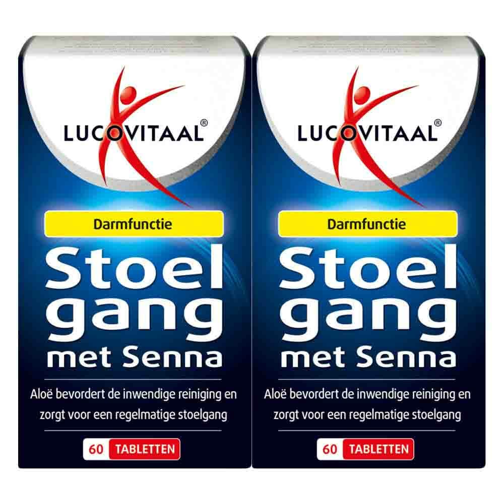 Gratis Verzending: 2x Lucovitaal Stoelgang met Senna 60 tabletten