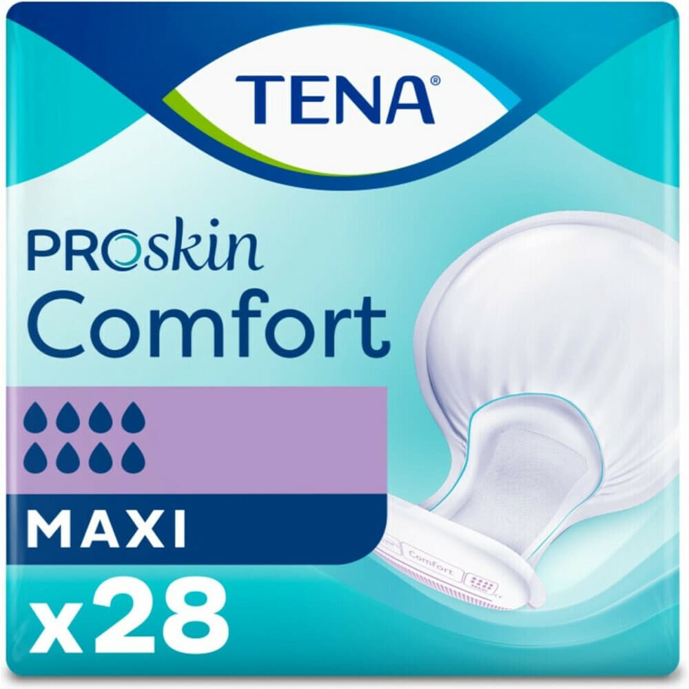 2x TENA ProSkin Comfort Maxi 28 stuks
