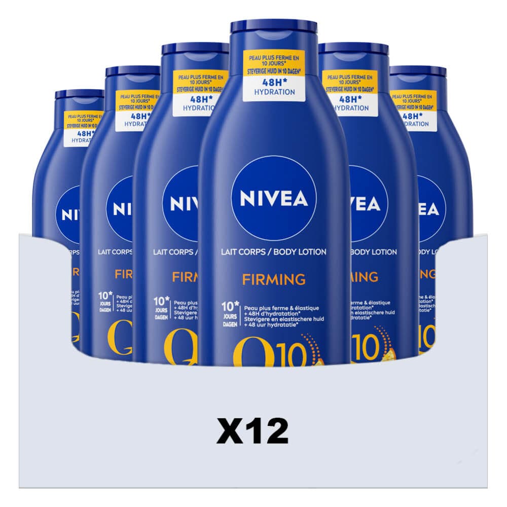 12x NIVEA Bodymilk Q10 Verstevigend 250 ml