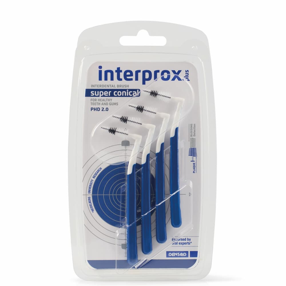 Interprox Ragers Plus Super Conical Donkerblauw PHD 2.0 4 stuks
