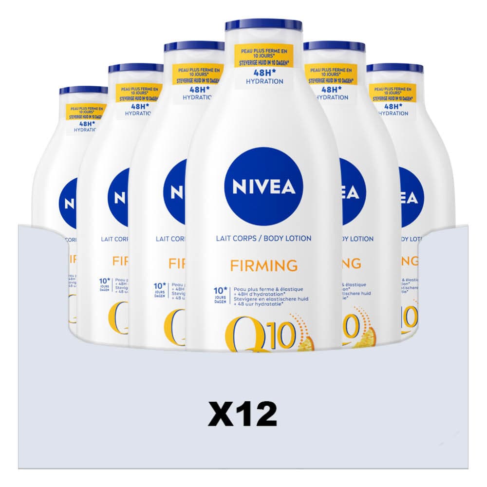 12x NIVEA Bodylotion Verstevigend Q10 400 ml