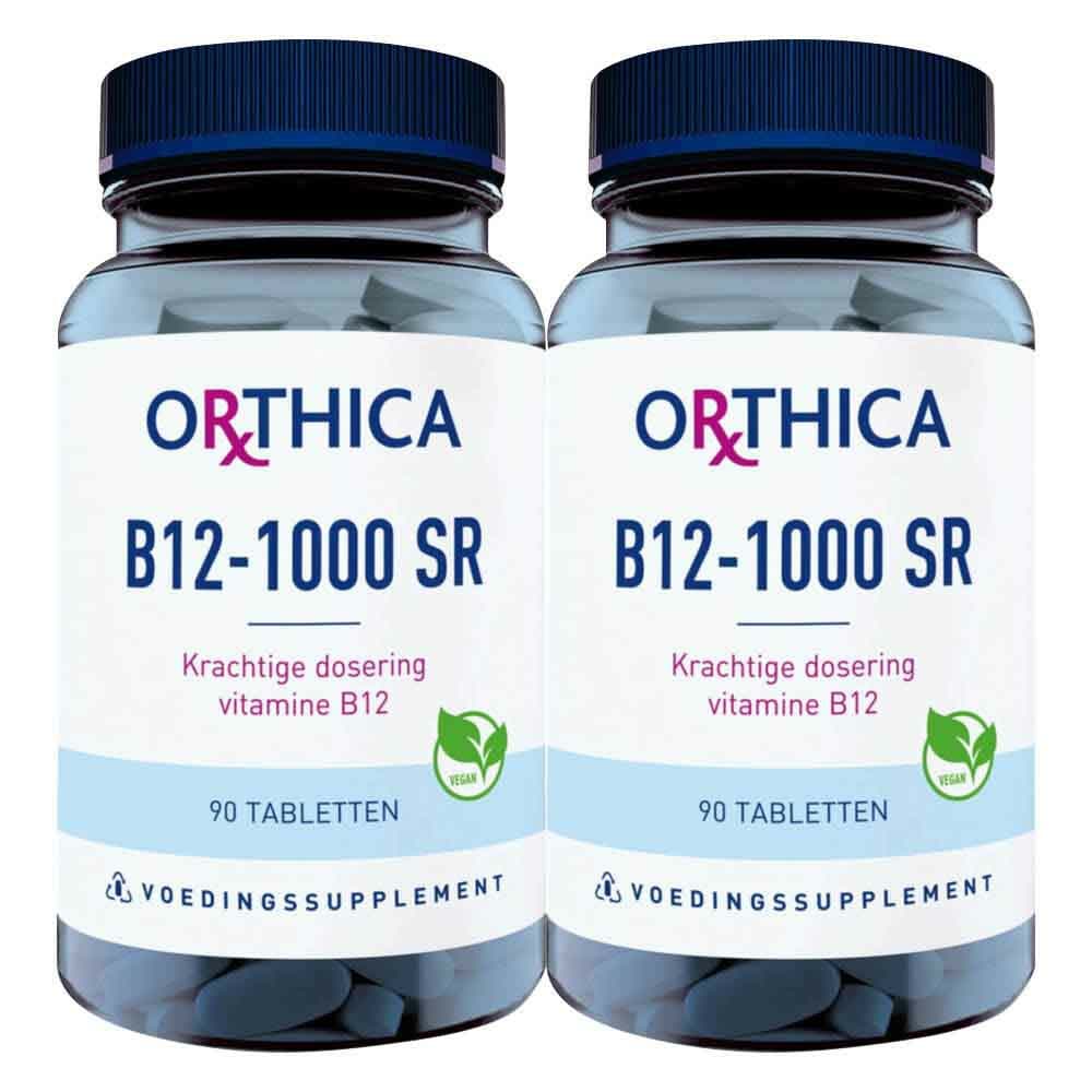 Gratis Verzending: 2x Orthica B12-1000 SR 90 tabletten