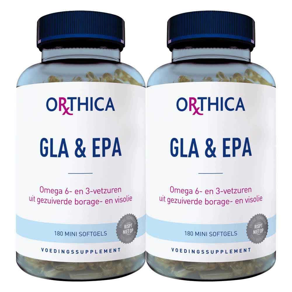 Gratis Verzending: 2x Orthica GLA&EPA 180 softgels