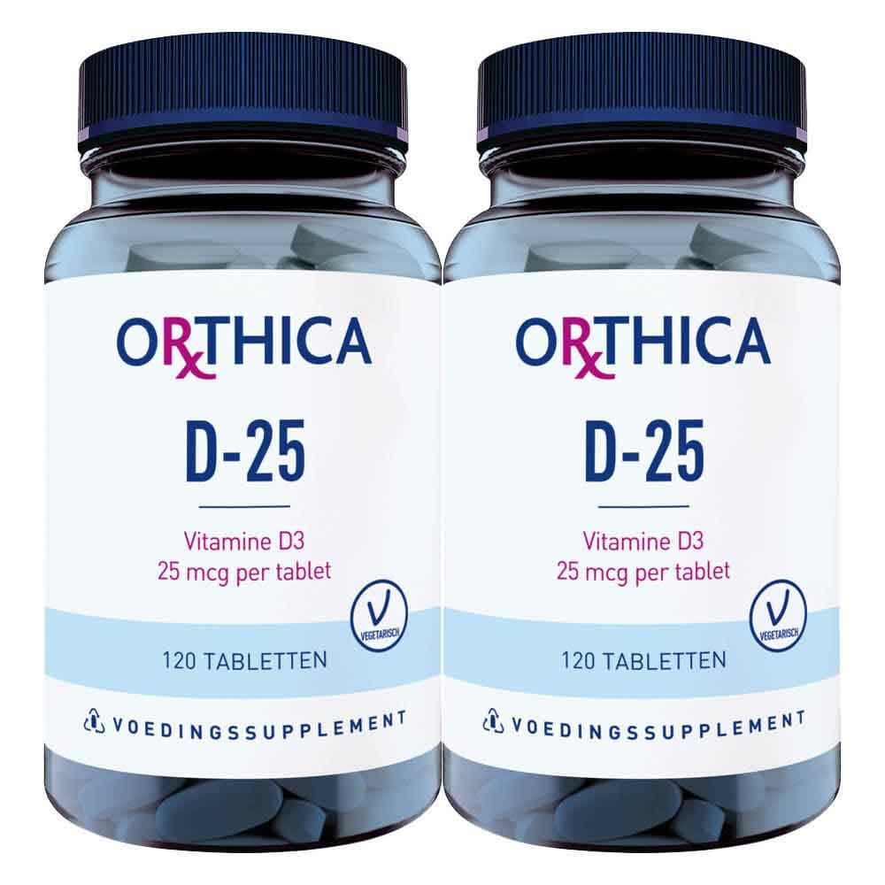 Gratis Verzending: 2x Orthica D-25 120 tabletten