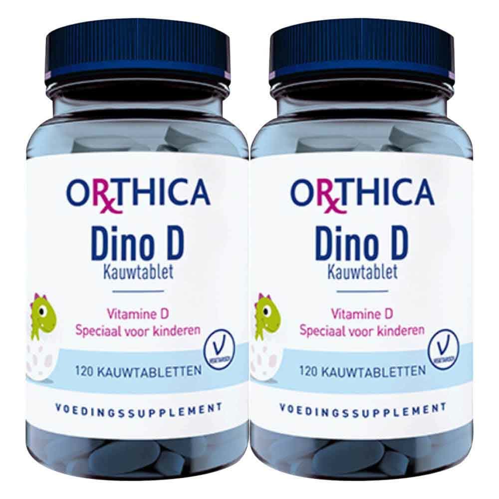 Gratis Verzending: 2x Orthica Dino D Kauw 120 kauwtabletten