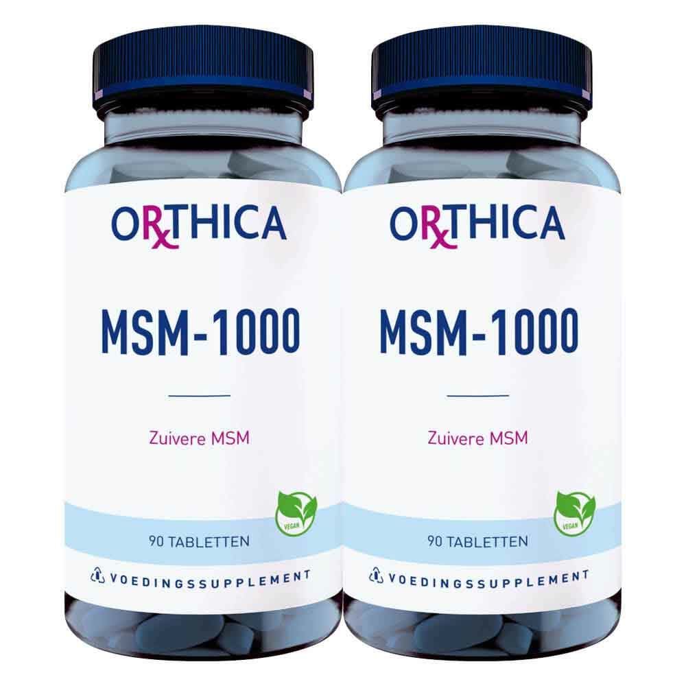 Gratis Verzending: 2x Orthica MSM-1000 90 tabletten
