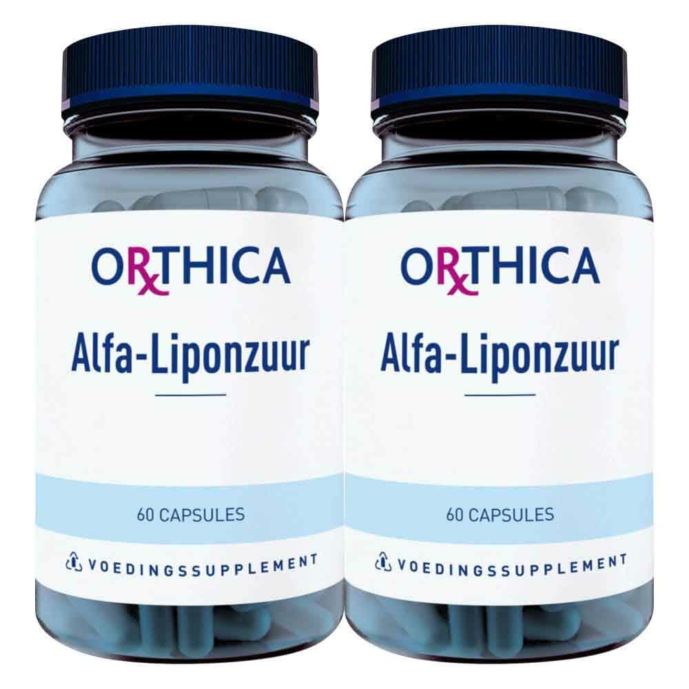 Gratis Verzending: 2x Orthica Alfa-Liponzuur 60 capsules