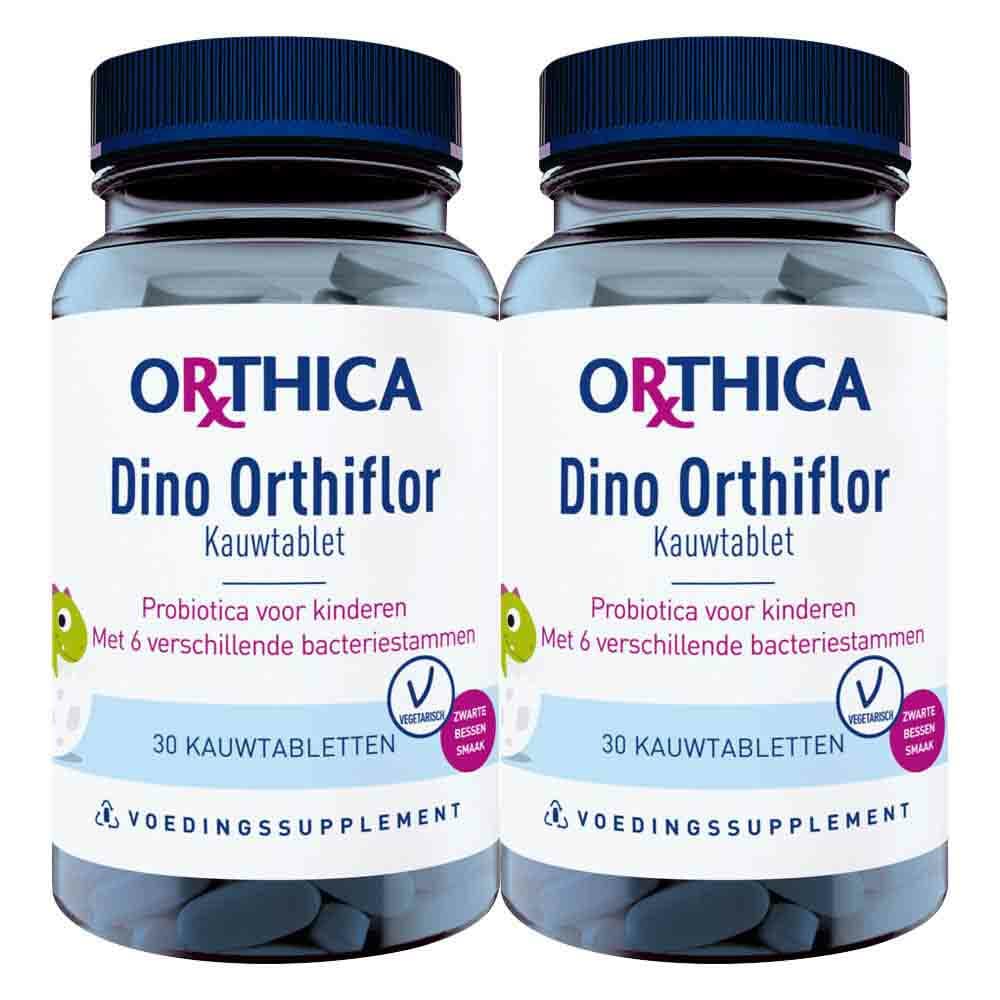 Gratis Verzending: 2x Orthica Dino Orthiflor 30 kauwtabletten