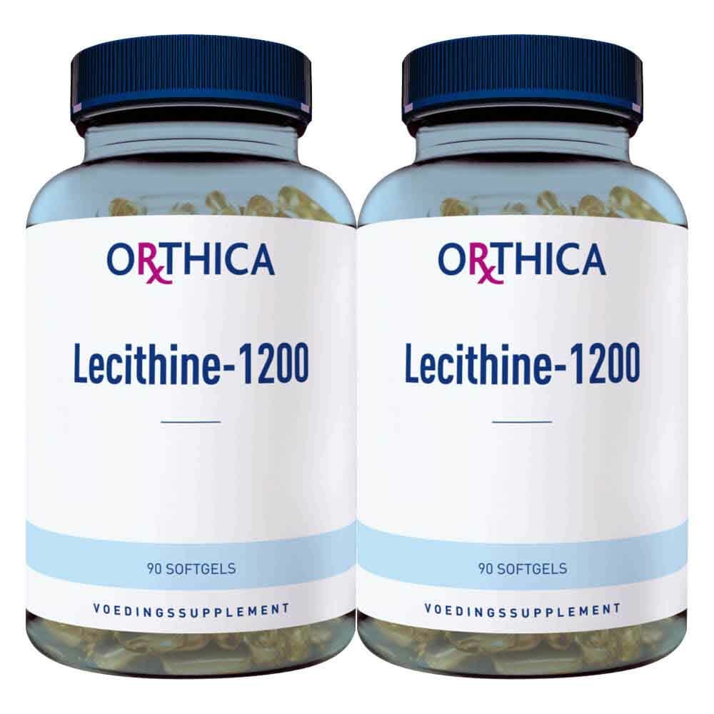 Gratis Verzending: 2x Orthica Lecithine-1200 90 softgels