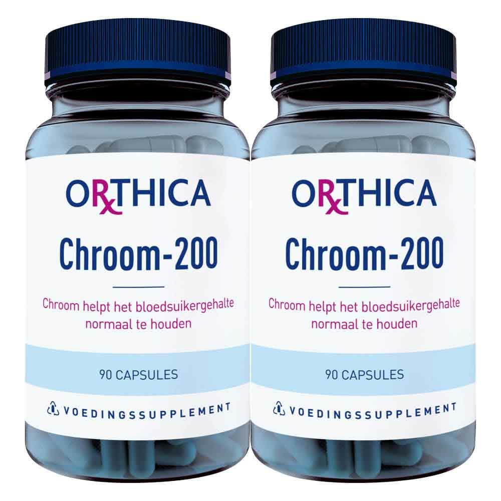Gratis Verzending: 2x Orthica Chroom-200 90 capsules