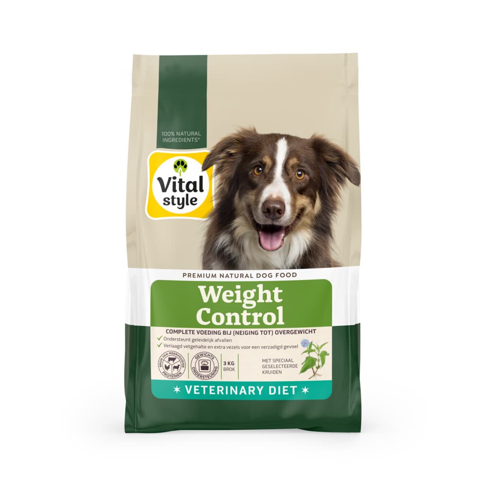 Vitalstyle Weight Control Hondenvoer 3 kg