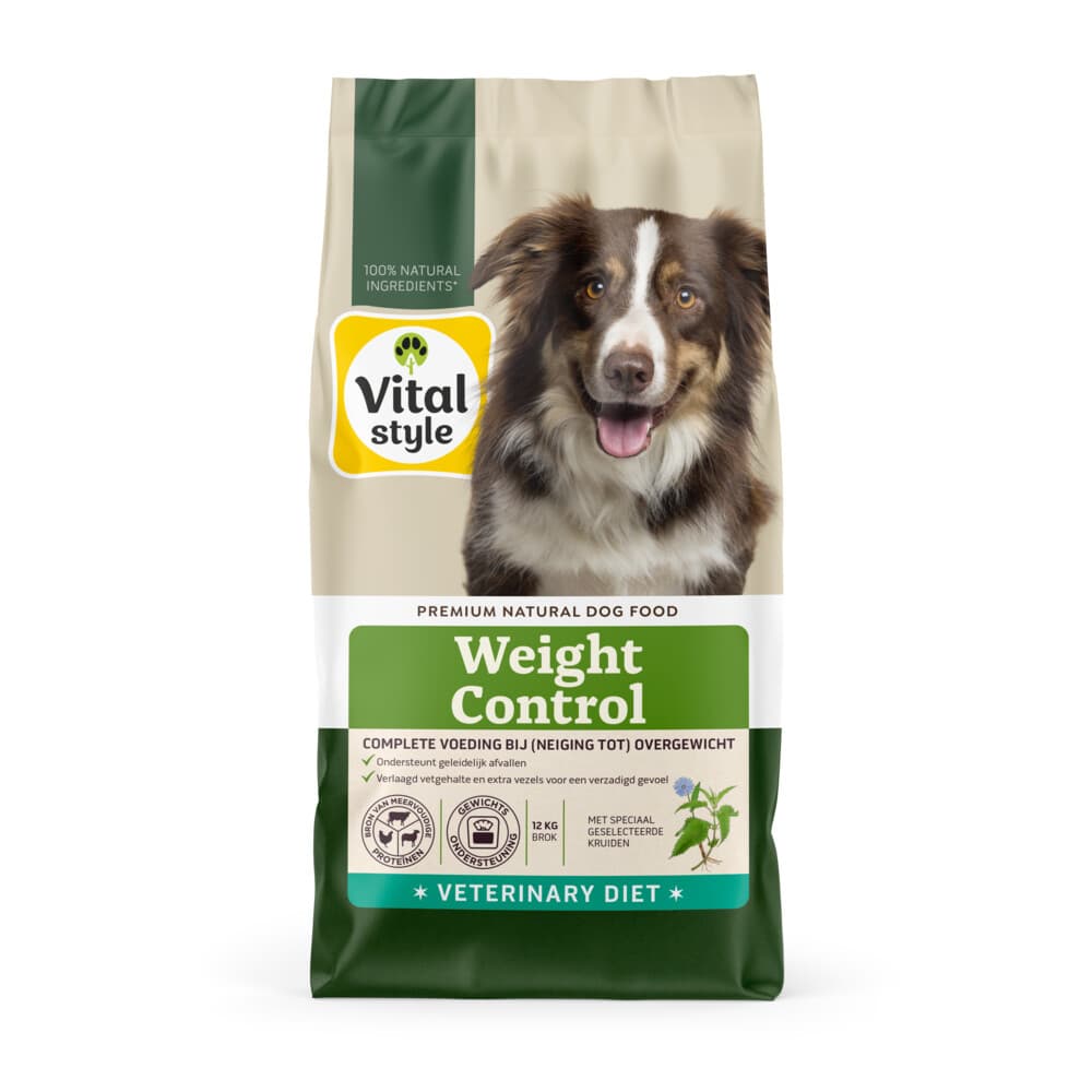 Vitalstyle Weight Control Hondenvoer 12 kg