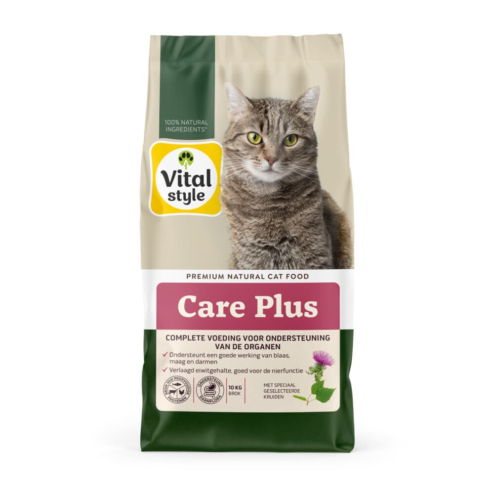 Vitalstyle Kattenvoer Care Plus 10 kg