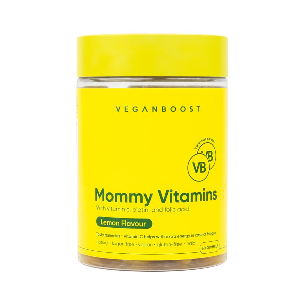 Gratis Verzending: Veganboost Hair Vitamins Mommy Lemon 60 gummies