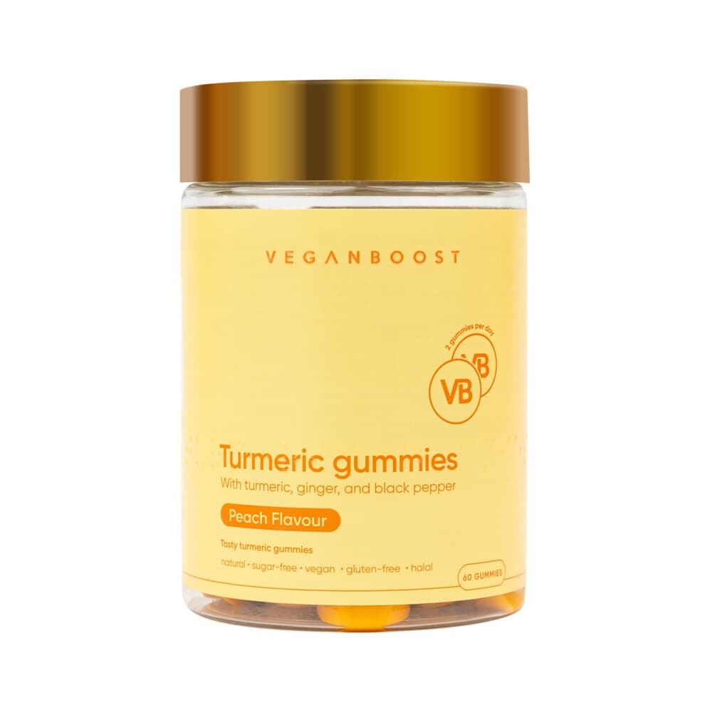 Gratis Verzending: Veganboost Kurkuma 60 gummies