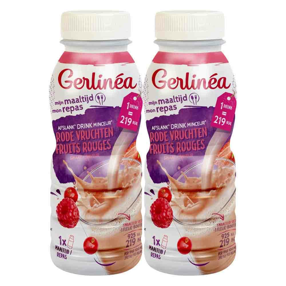 2x Gerlinea Drinkmaaltijd Red Fruits 236 ml