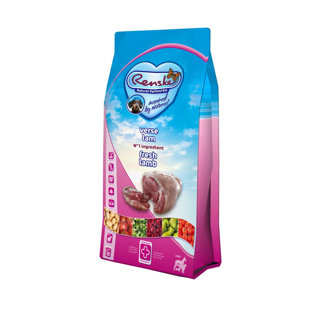 Renske Super Premium Graanvrij Adult Hondenvoer Lam 6,5 kg